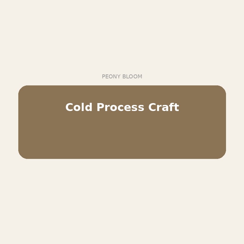 Cold Process Soap