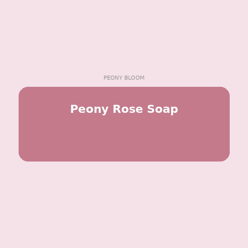Peony Rose Soap